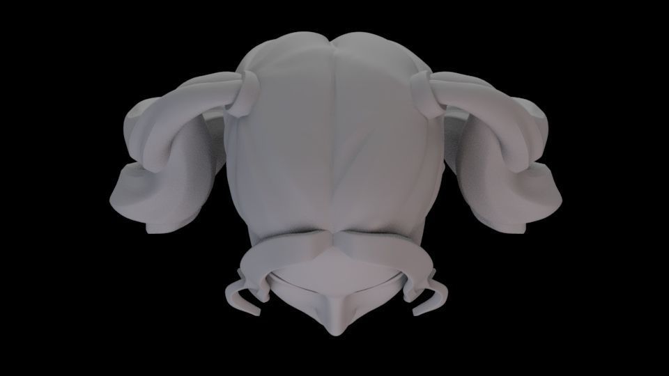 HARLEY QUINN HEAD SCULPT 3D print model_4