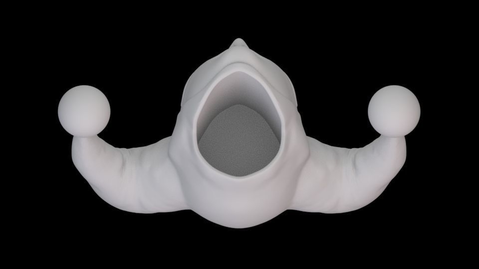 HARLEY QUINN HEAD SCULPT 3D print model_11