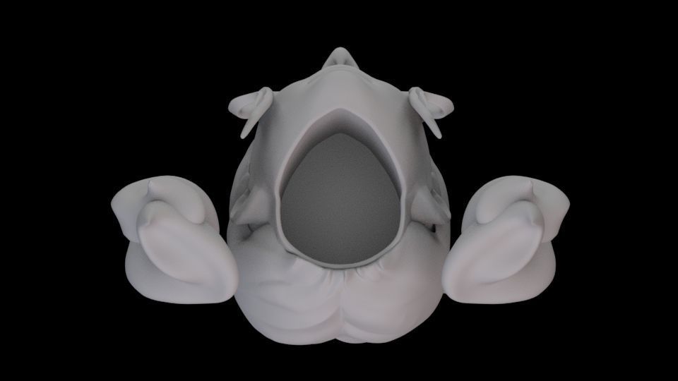 HARLEY QUINN HEAD SCULPT 3D print model_5