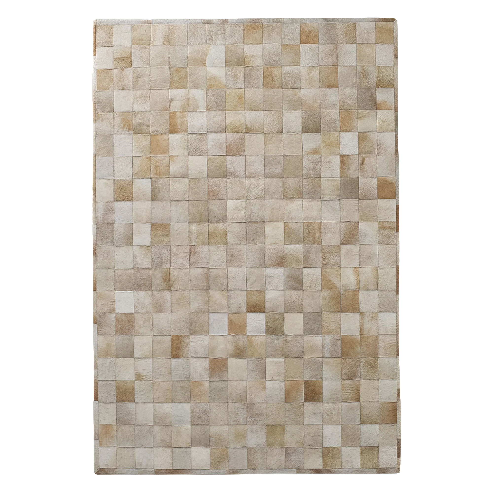 POTRERO HIDE PATCHWORK RUG 3D model_3