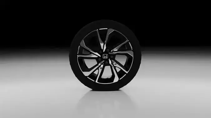 Honda Weels With Basic Tire