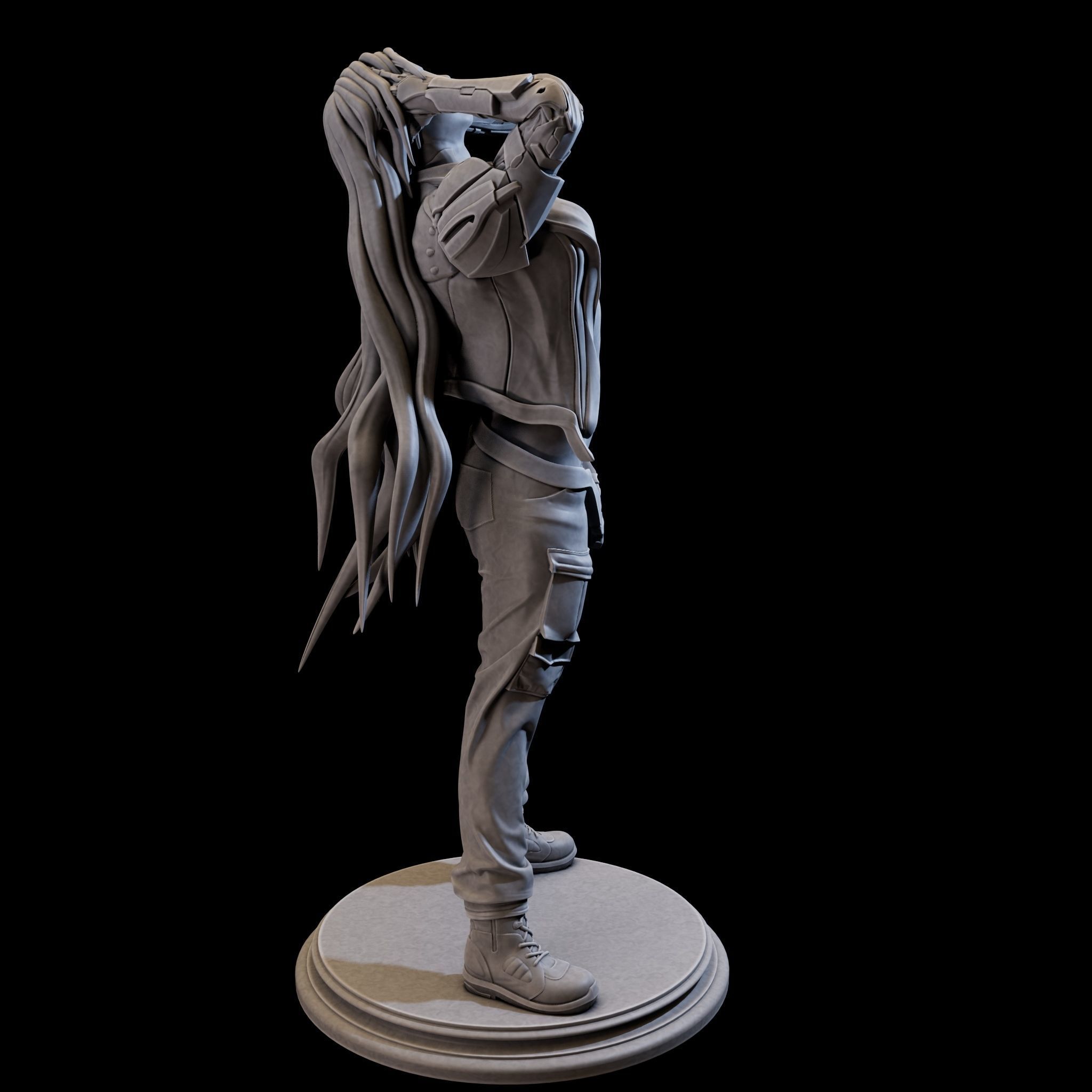TermGirl for 3d Print 3D print model_15