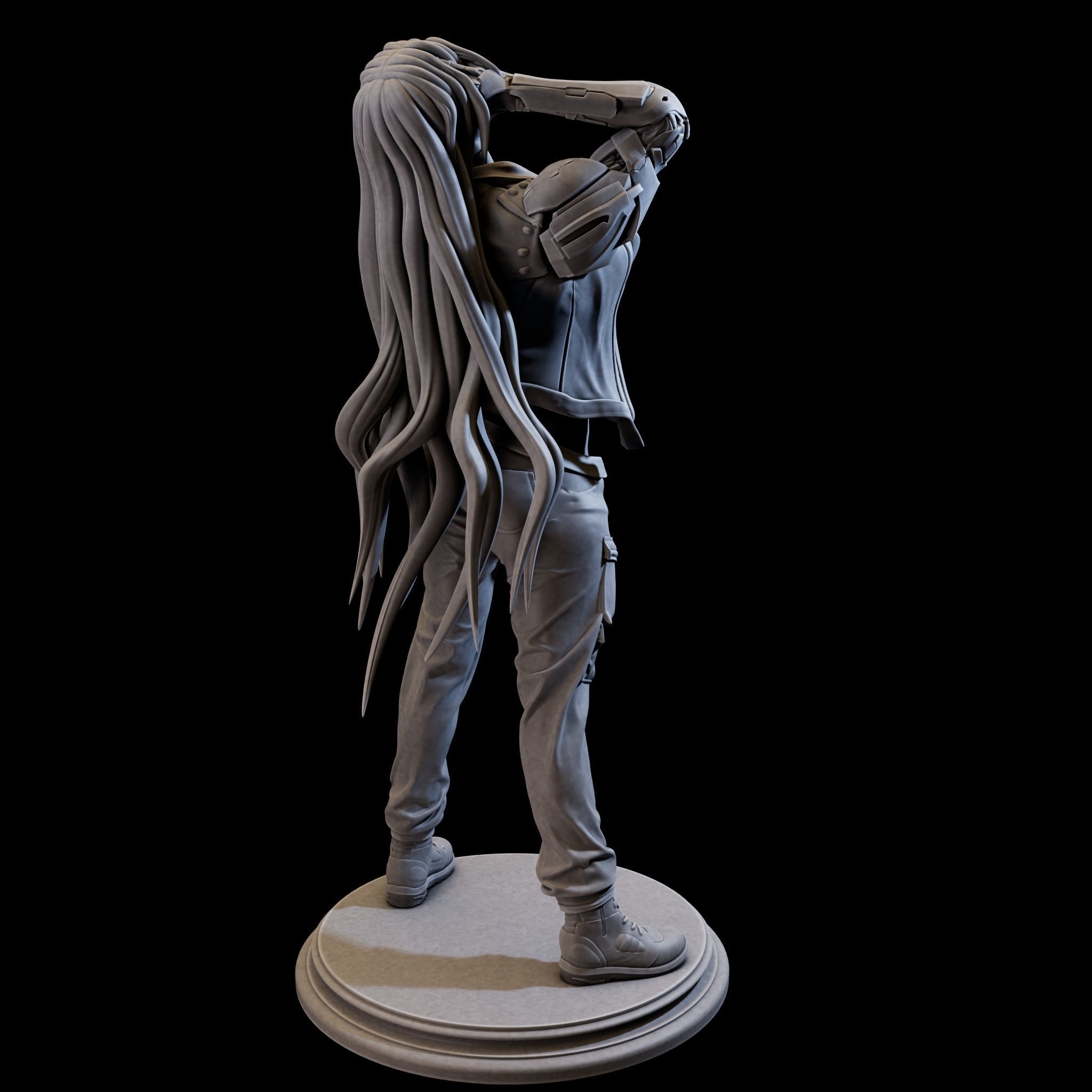 TermGirl for 3d Print 3D print model_14