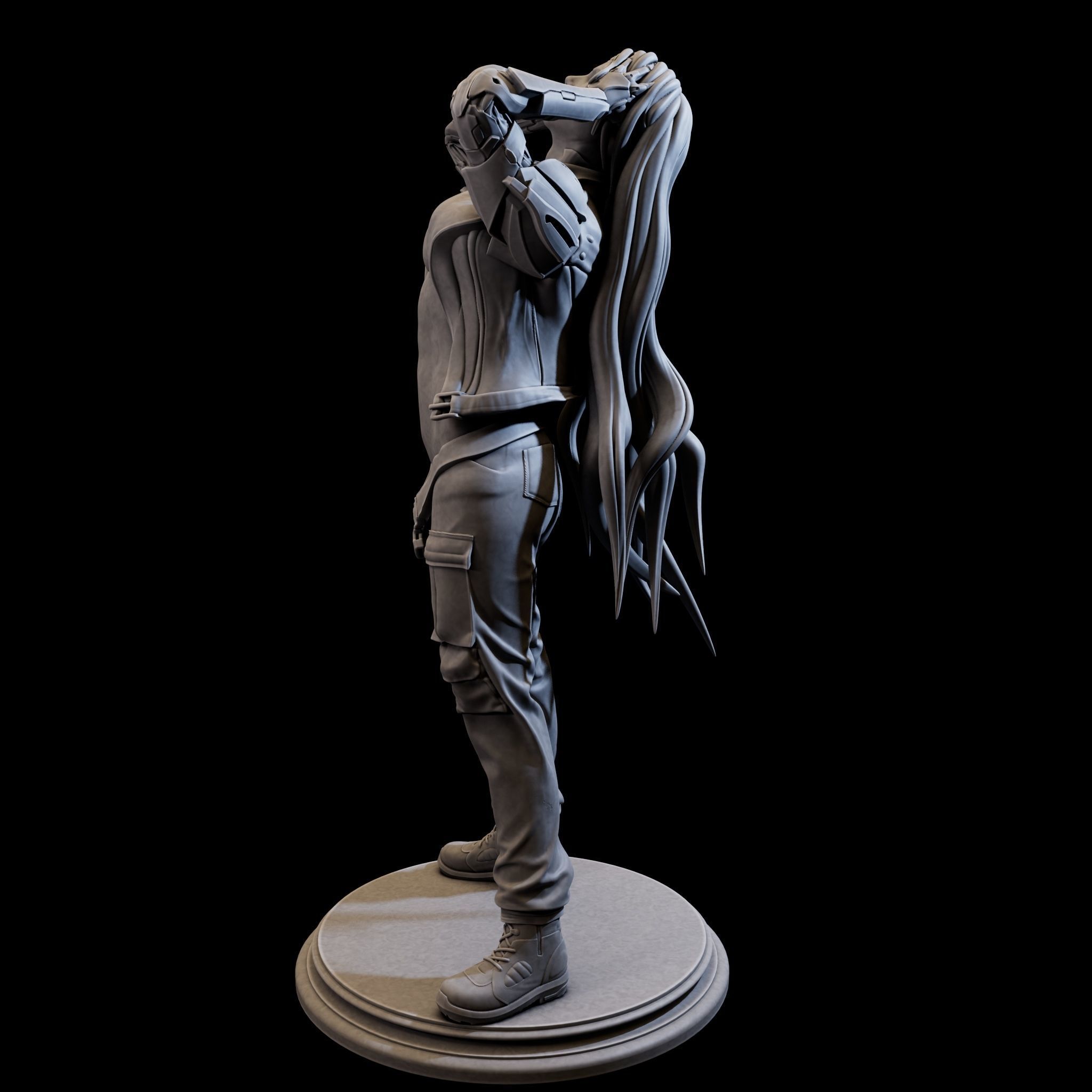 TermGirl for 3d Print 3D print model_11