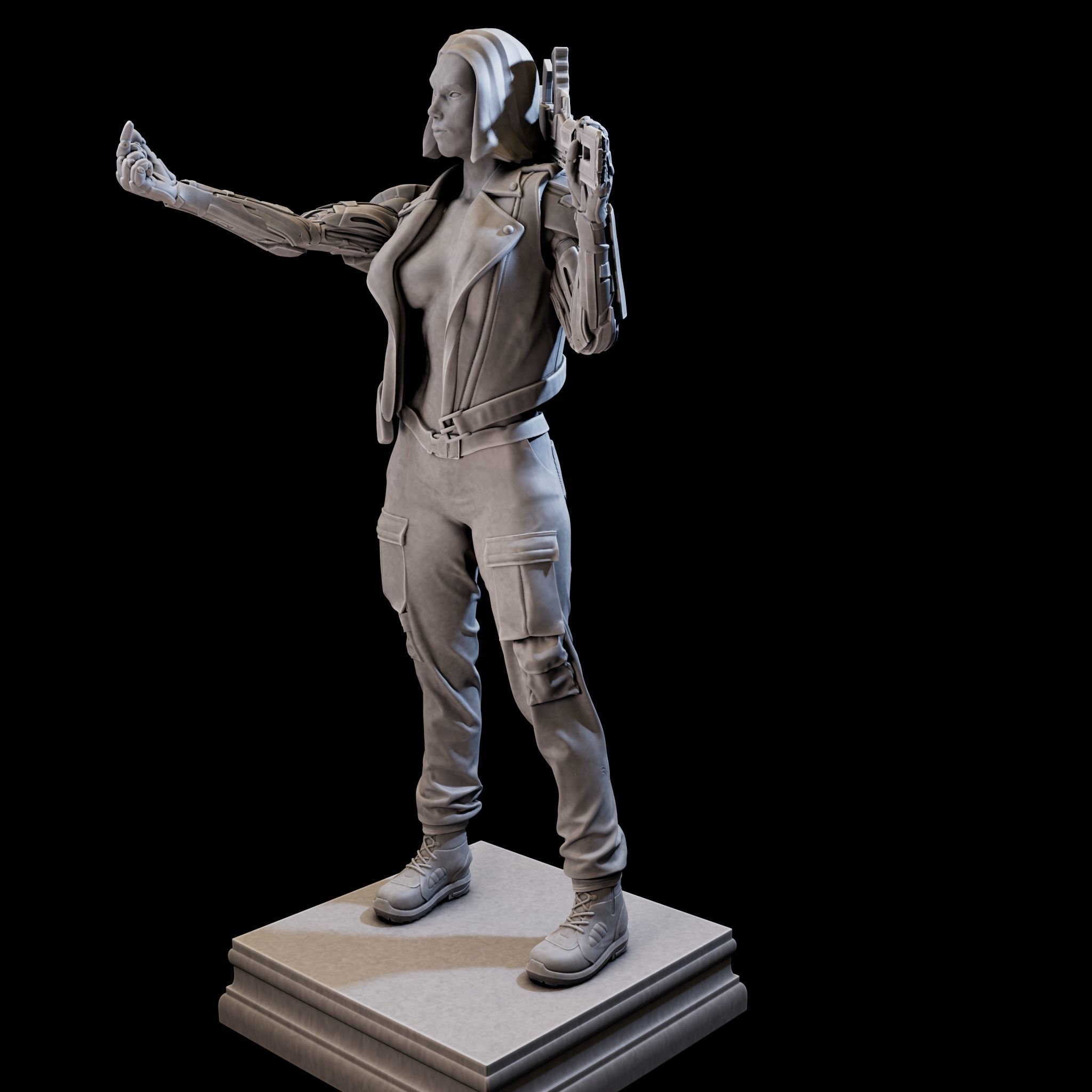 TermGirl for 3d Print 3D print model_5