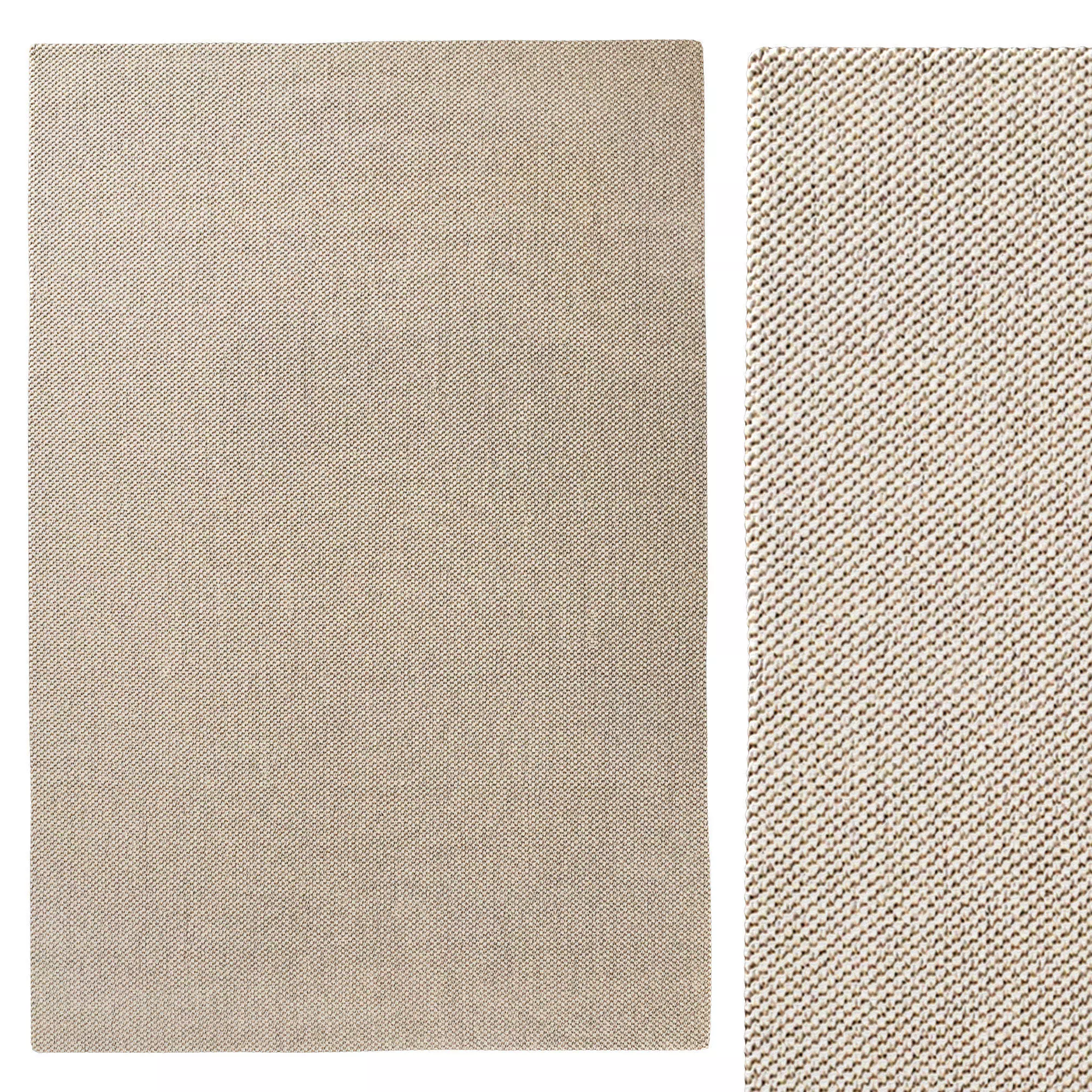 CUSTOM SERENO SISAL RUG 3D model_0