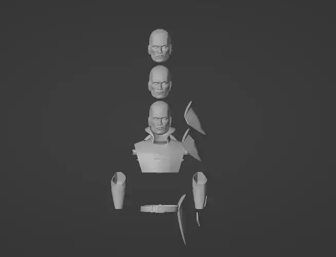 Grand Inquisitor One-Twelfth Kit 3D print model