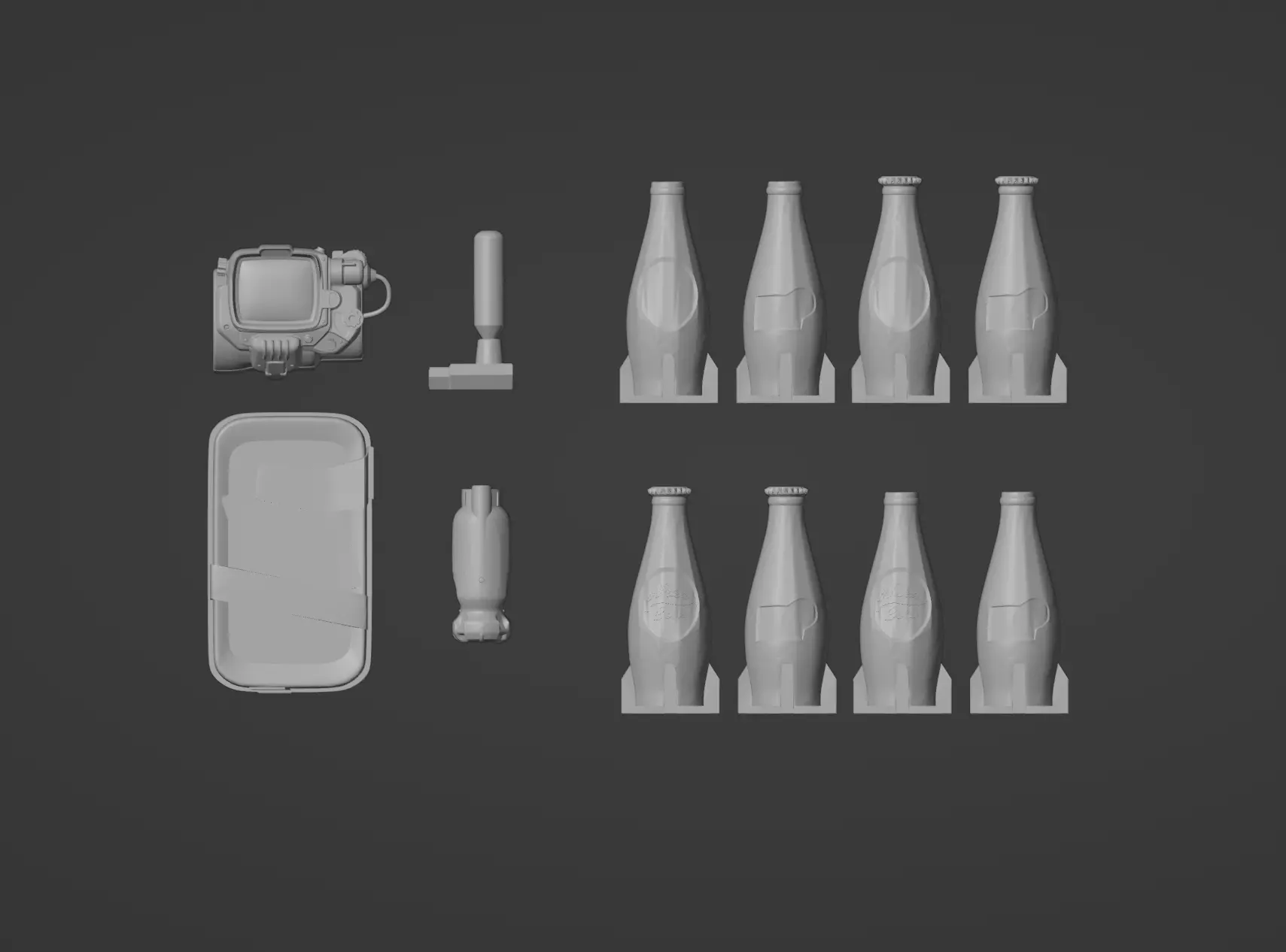 F4 Accesories One-Twelfth 3D print model_0