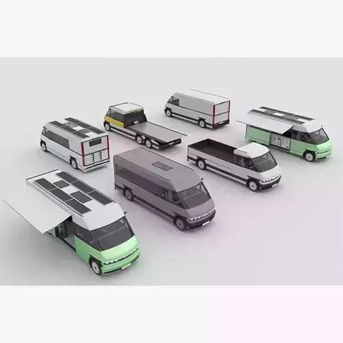 EV Prototype 1 3D Model Collection