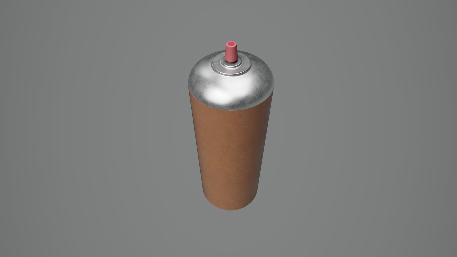 Aerosol Can 01 Low-poly 3D model_2