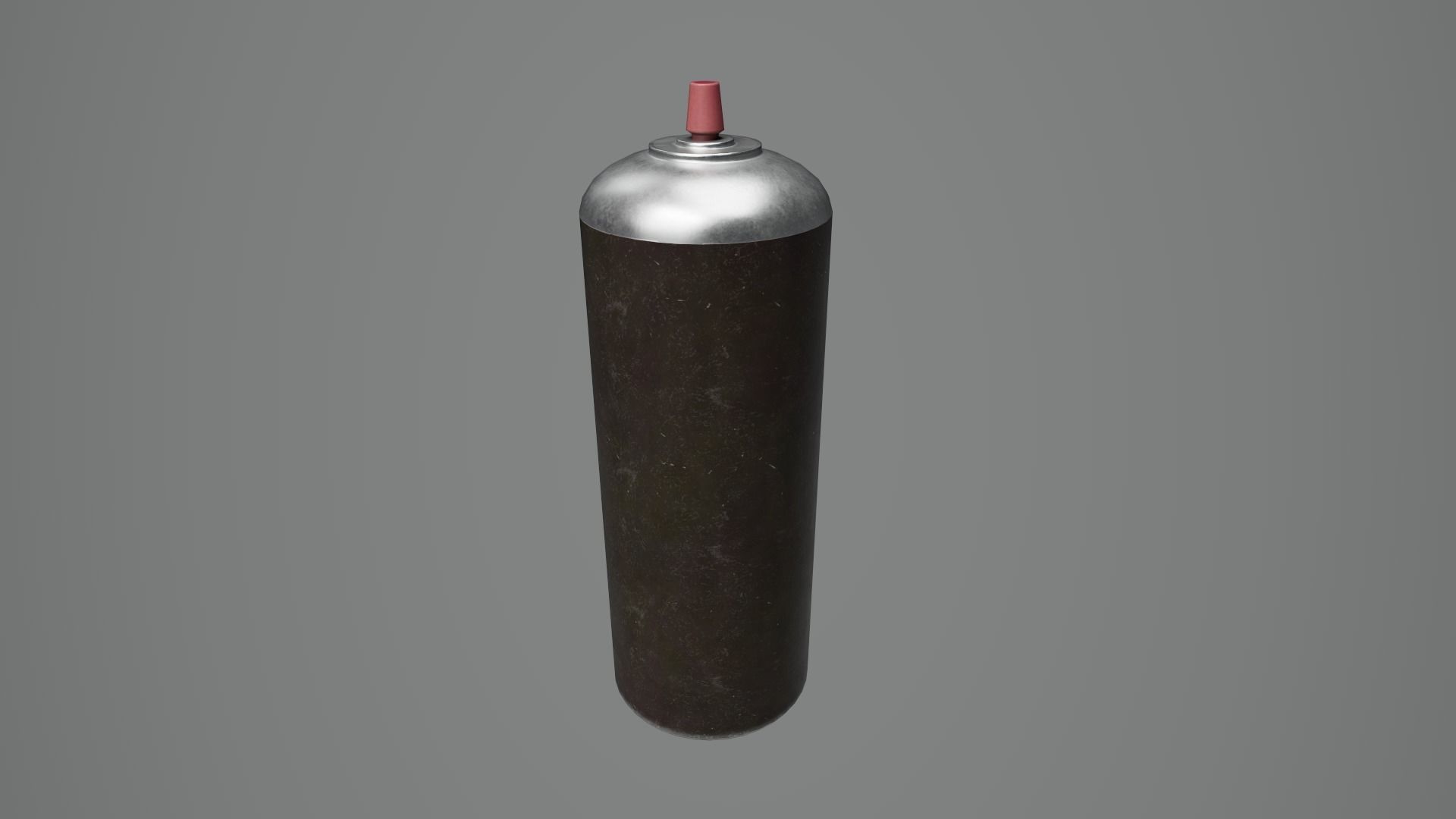 Aerosol Can 01 Low-poly 3D model_4