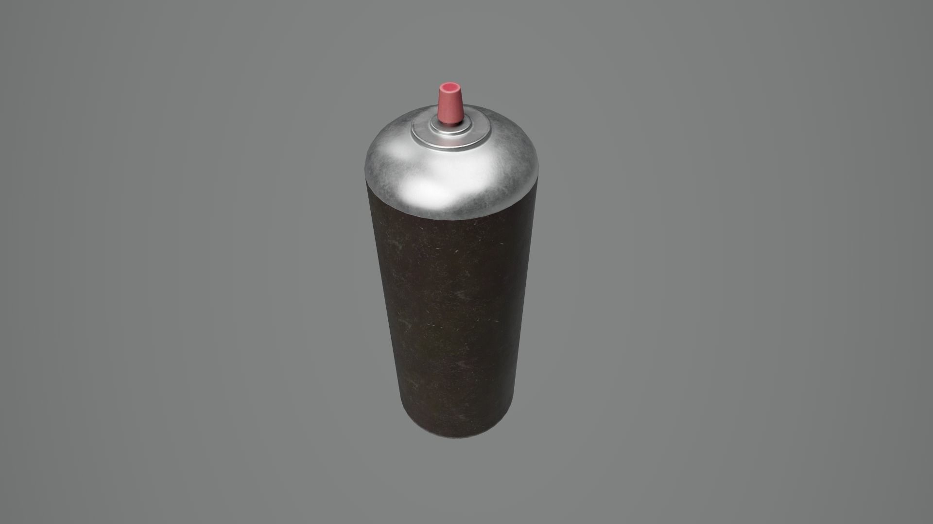 Aerosol Can 01 Low-poly 3D model_5