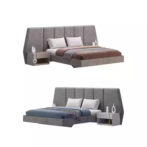 Erzou II BED 3D model