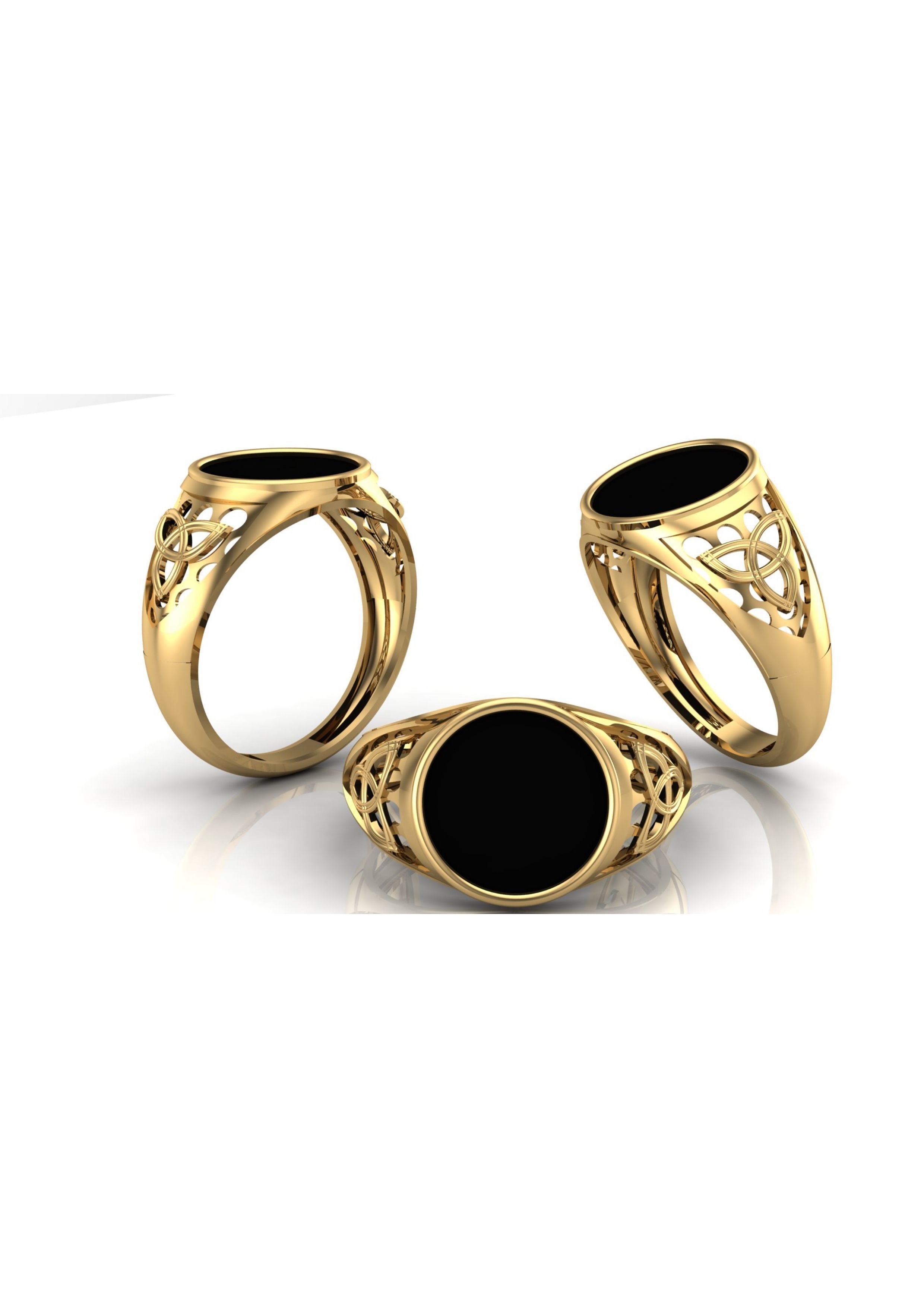 90 Mens Ring Stl Models Pack 3D print model_12