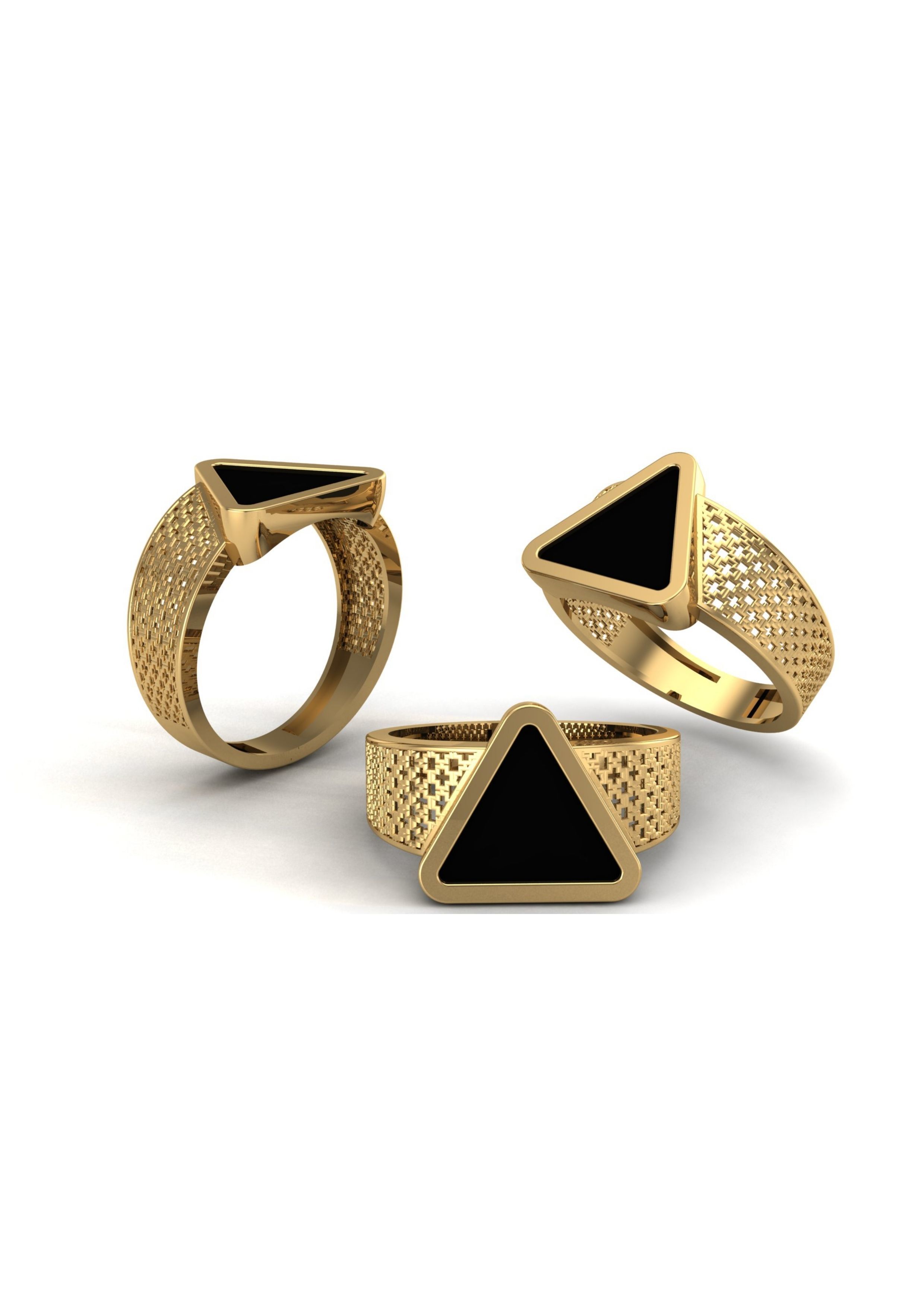 90 Mens Ring Stl Models Pack 3D print model_53