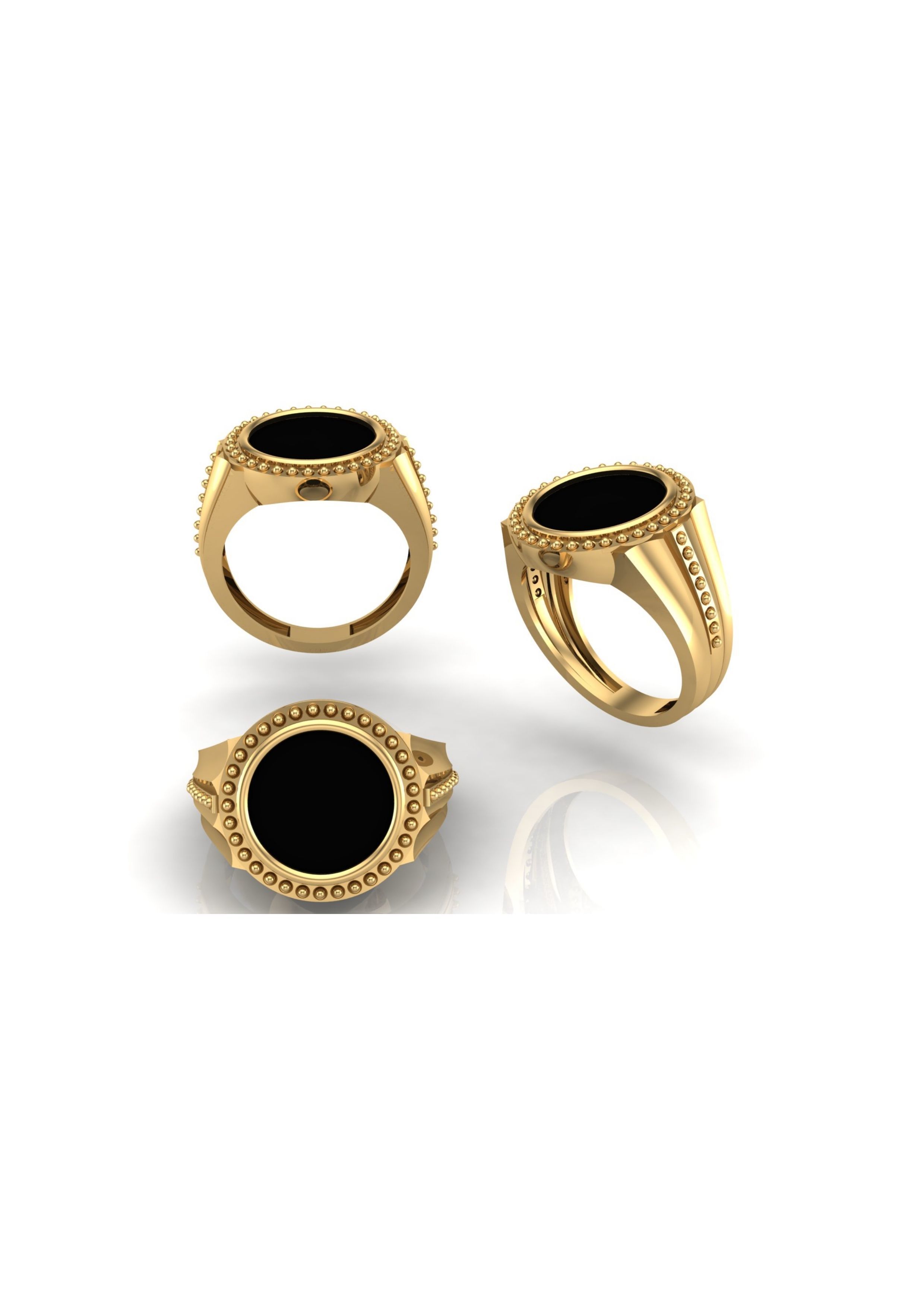 90 Mens Ring Stl Models Pack 3D print model_71