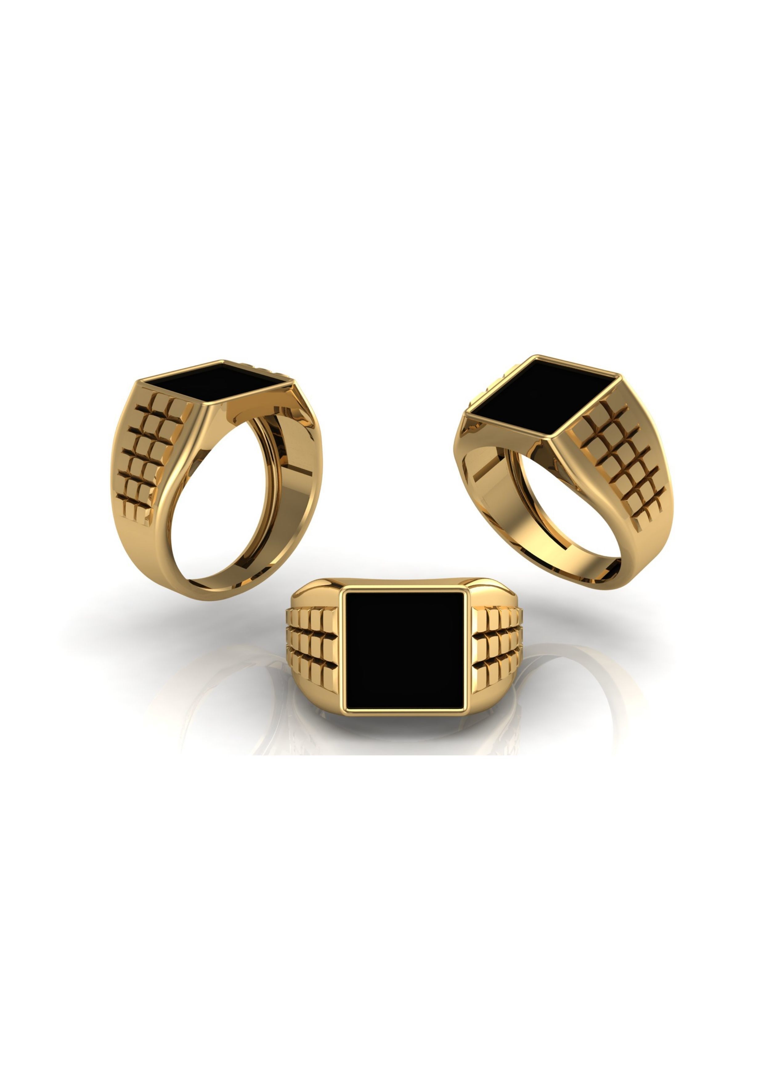 90 Mens Ring Stl Models Pack 3D print model_16