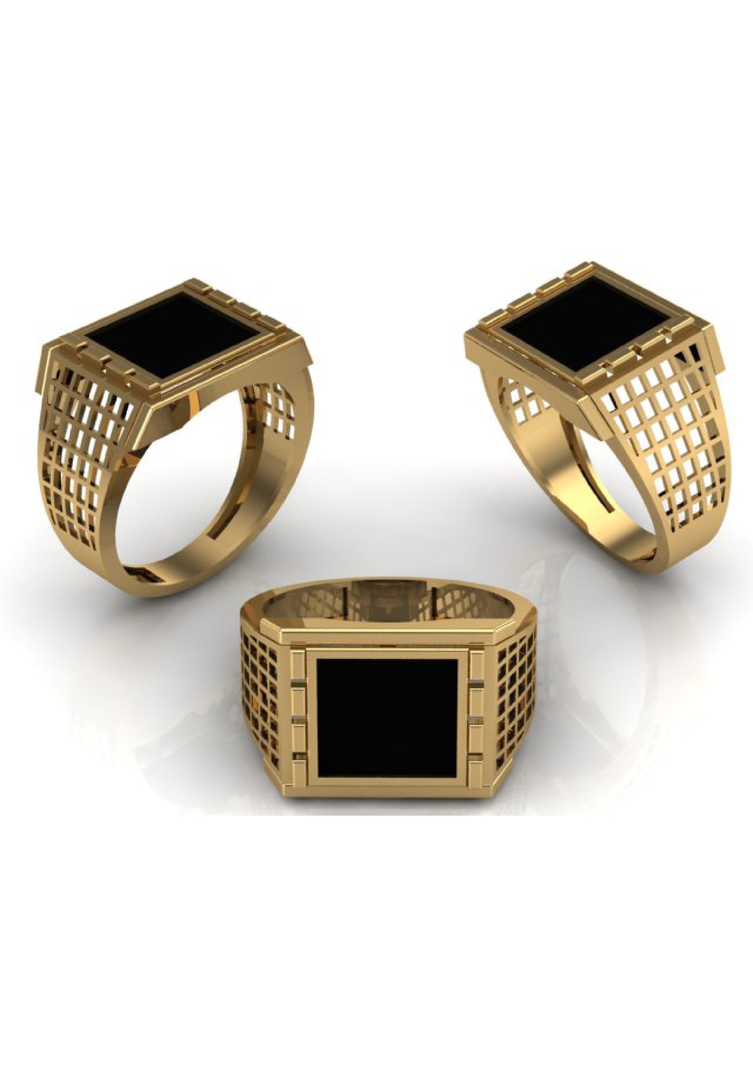 90 Mens Ring Stl Models Pack 3D print model_74