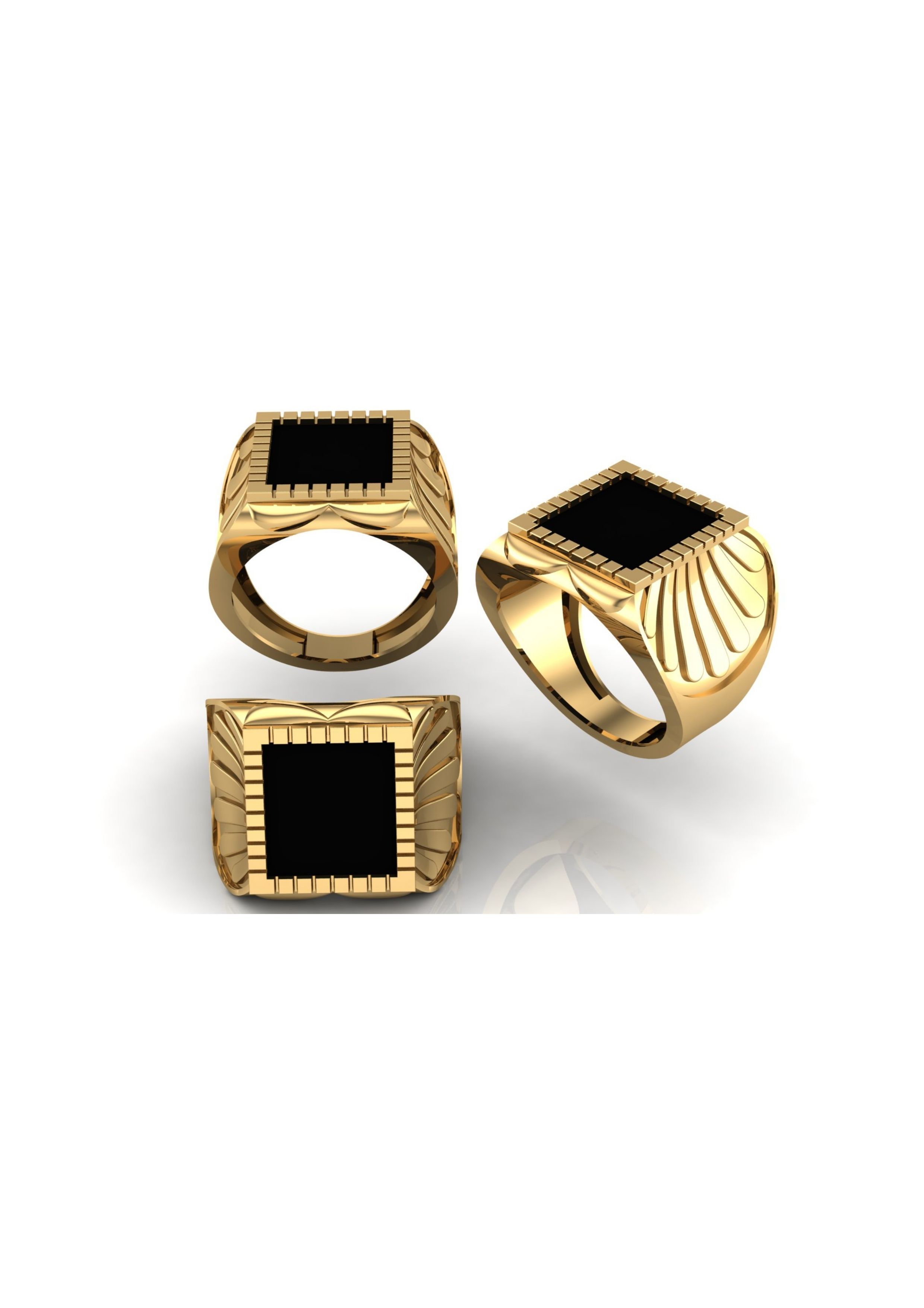 90 Mens Ring Stl Models Pack 3D print model_81