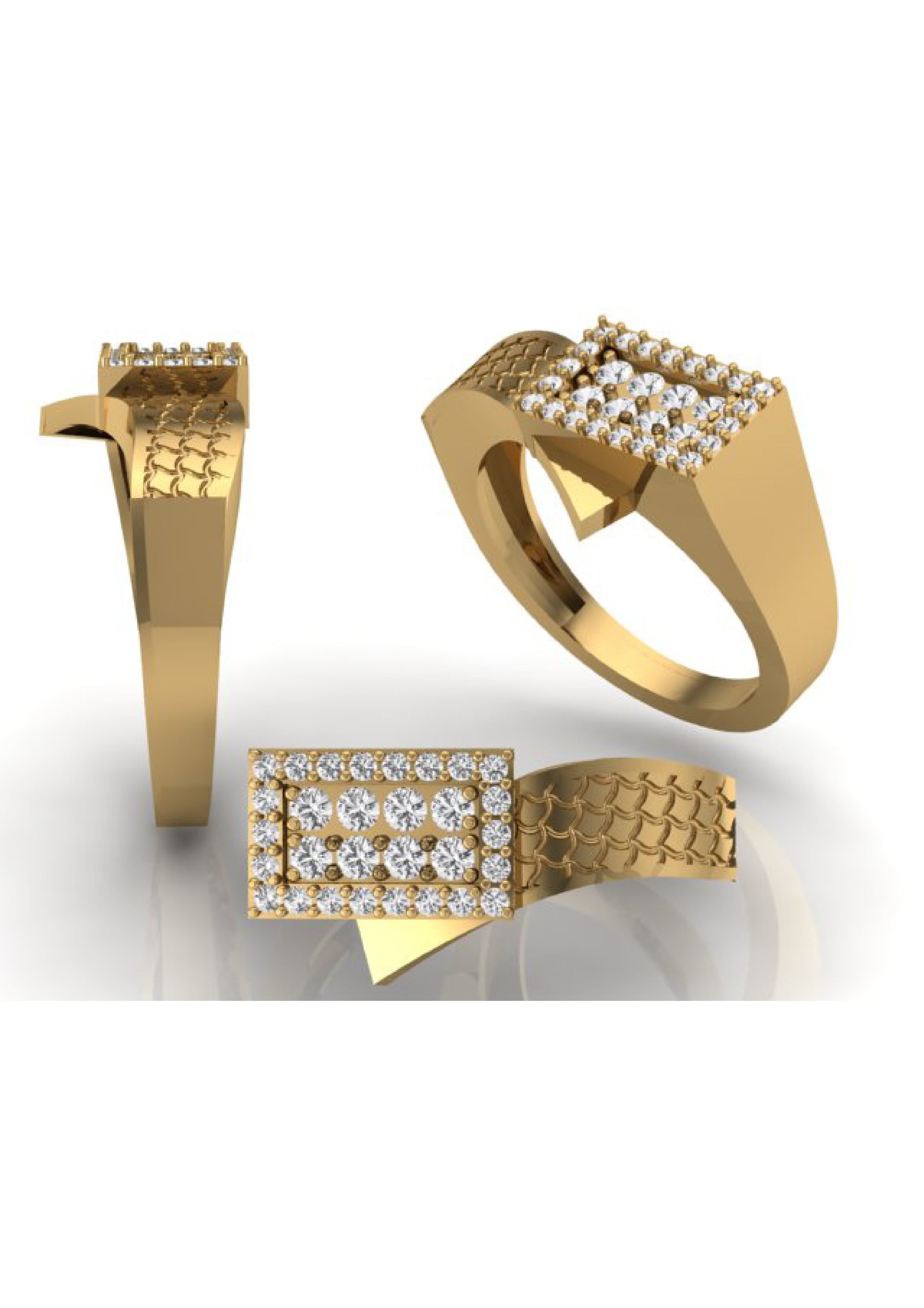 90 Mens Ring Stl Models Pack 3D print model_88