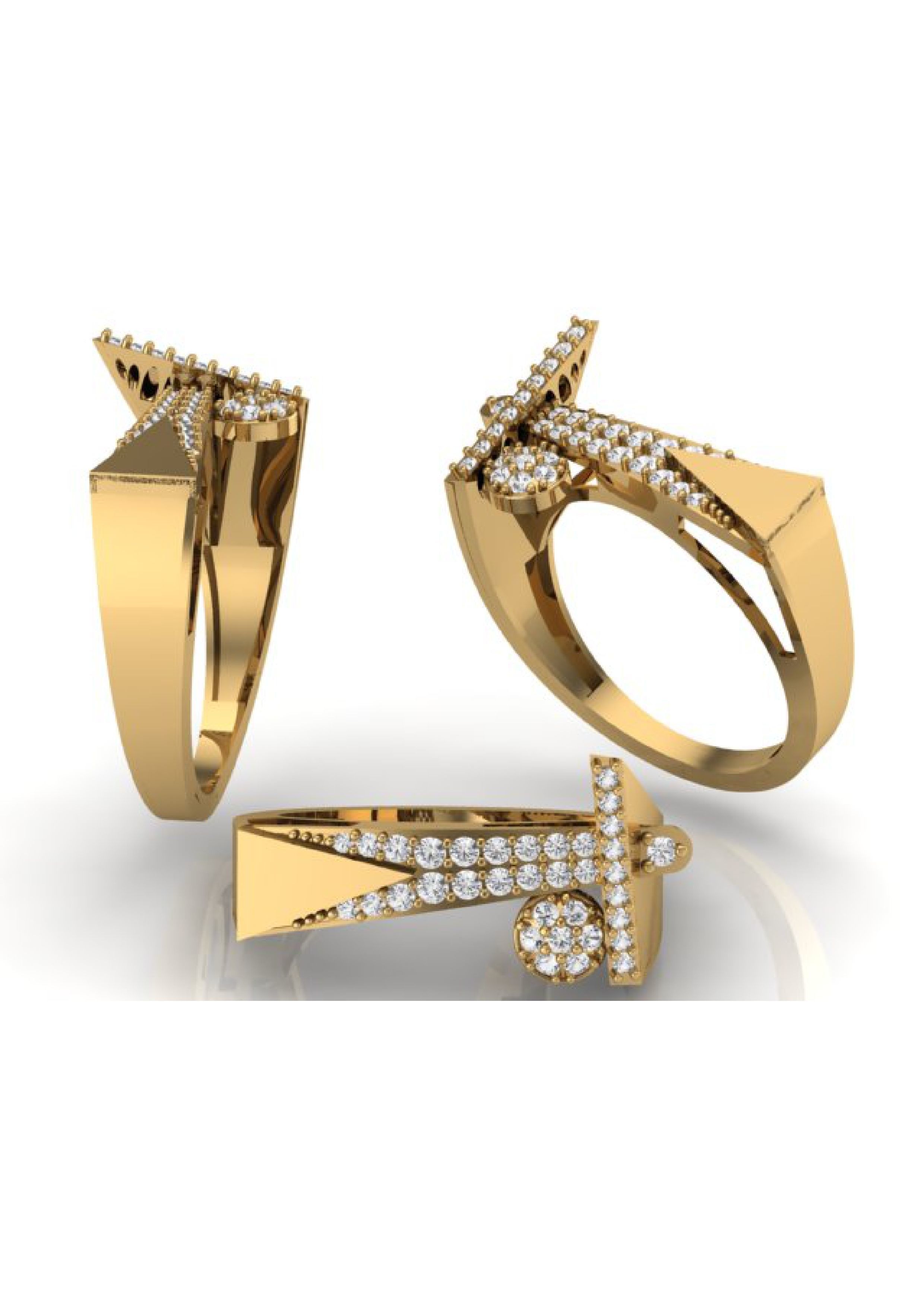 90 Mens Ring Stl Models Pack 3D print model_11