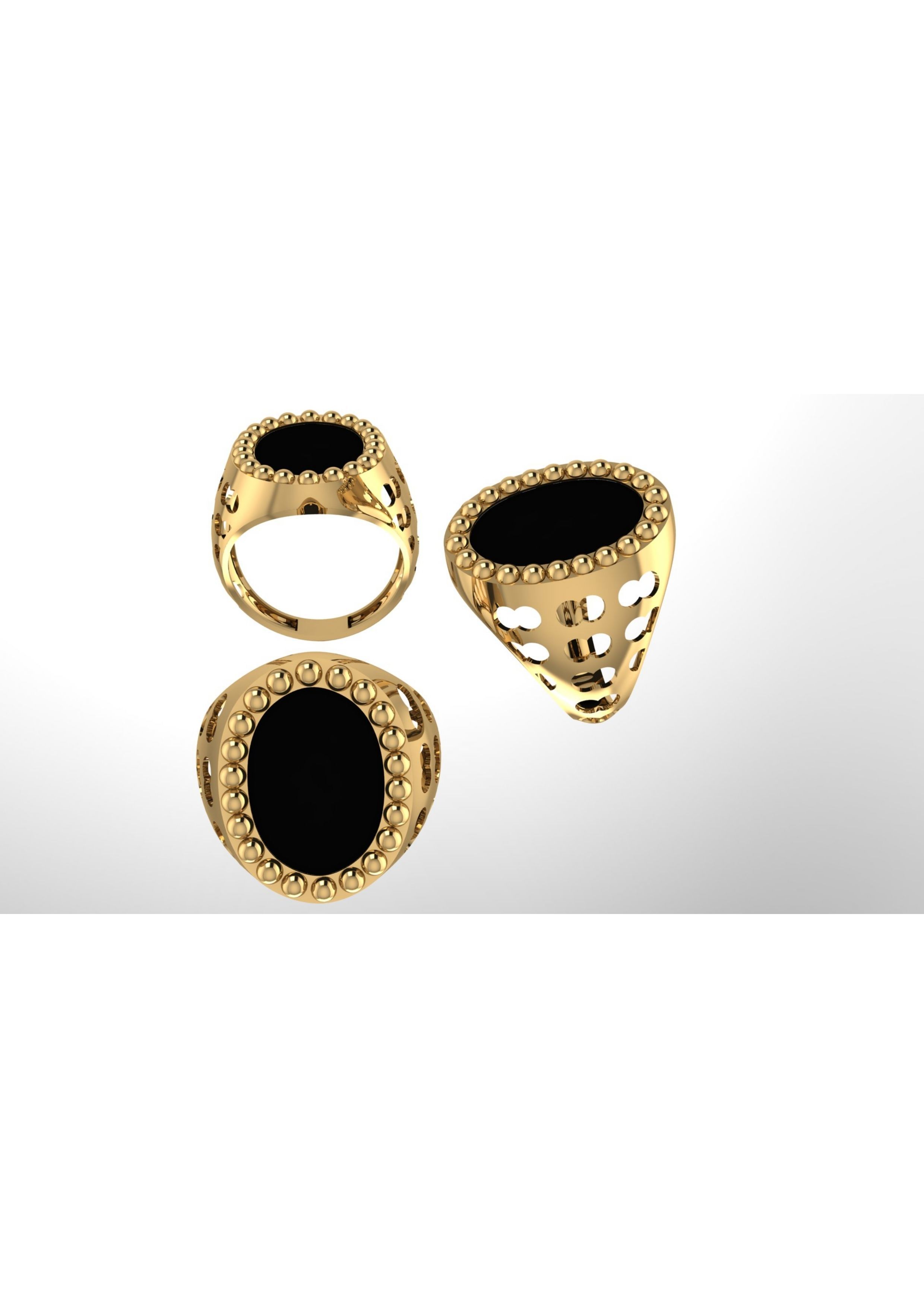 90 Mens Ring Stl Models Pack 3D print model_82