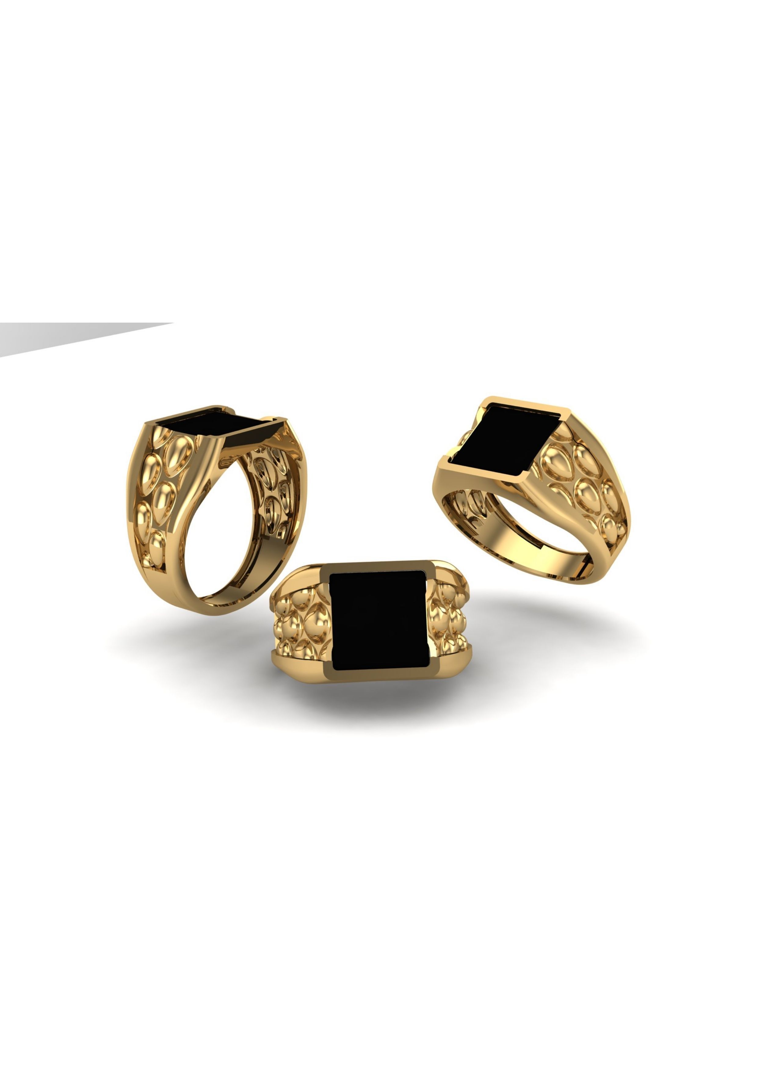 90 Mens Ring Stl Models Pack 3D print model_54