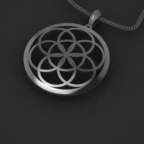 the flower of life pendant