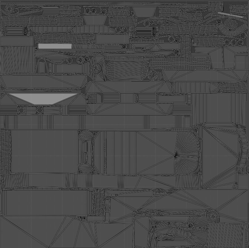 Luger P08 Low-poly 3D model_20