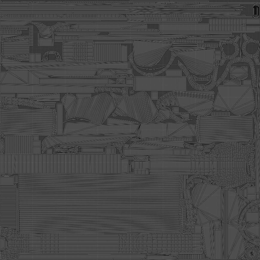 Luger P08 Low-poly 3D model_16
