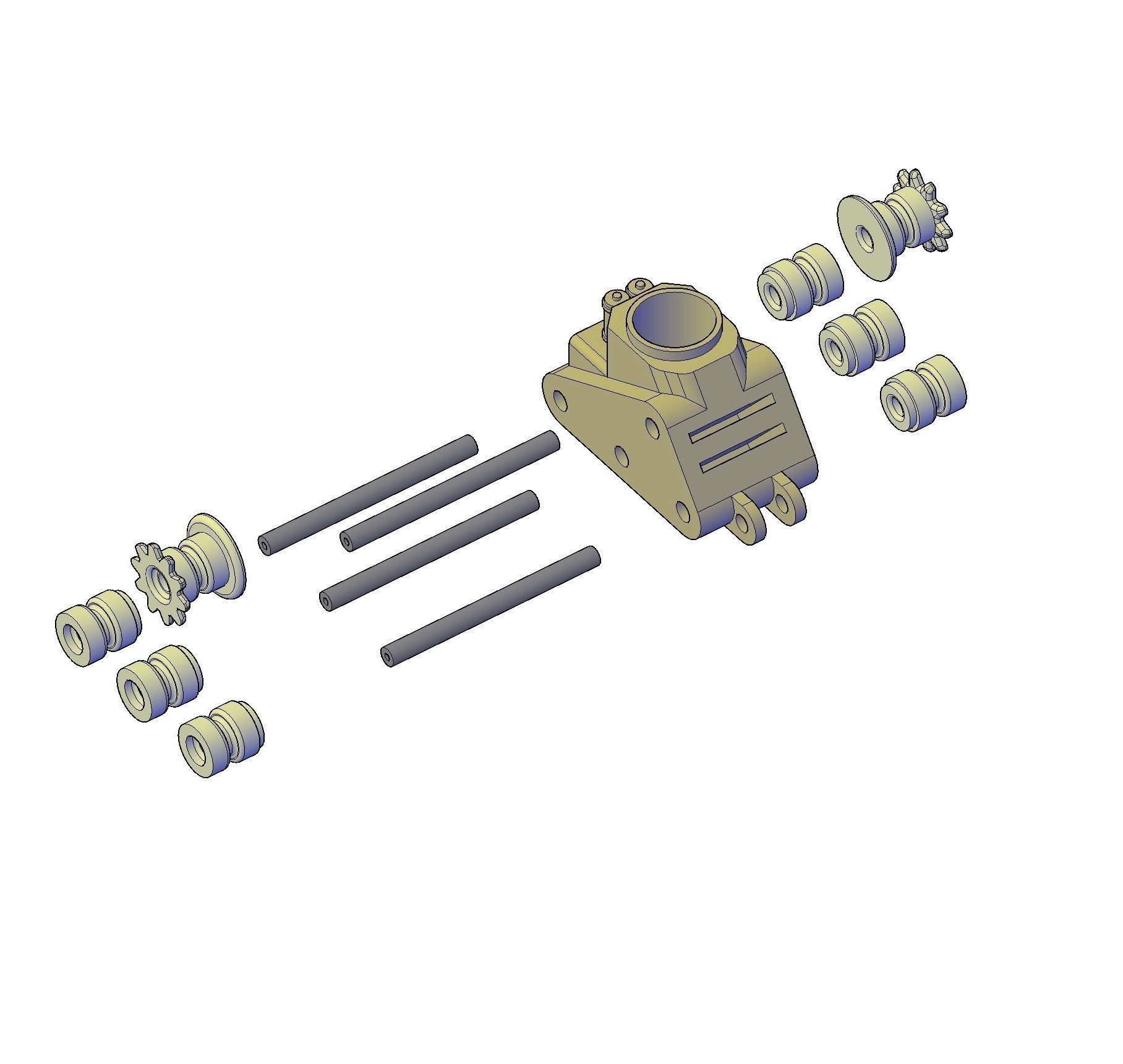 ROBOT - SD CARD SLOT 3D print model_4