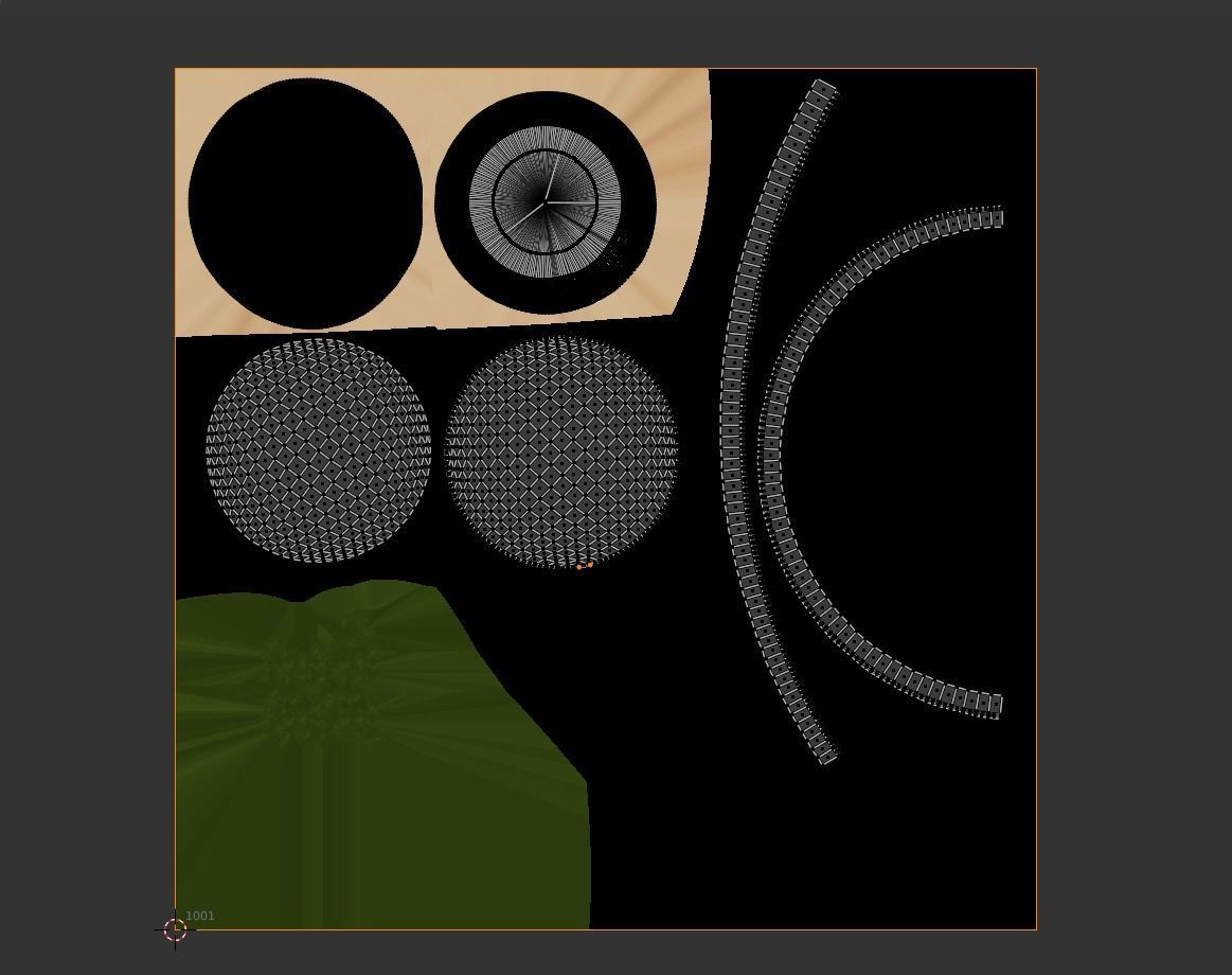 Pastie Dump Pizza Low-poly 3D model_8