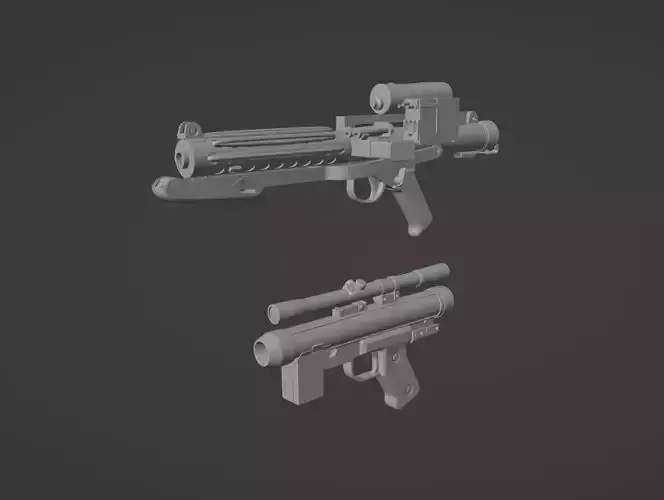 E-11 and SE14R One-Twelfth Scale Blasters