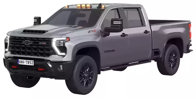 Chevrolet Silverado HD ZR2 2024 3D model