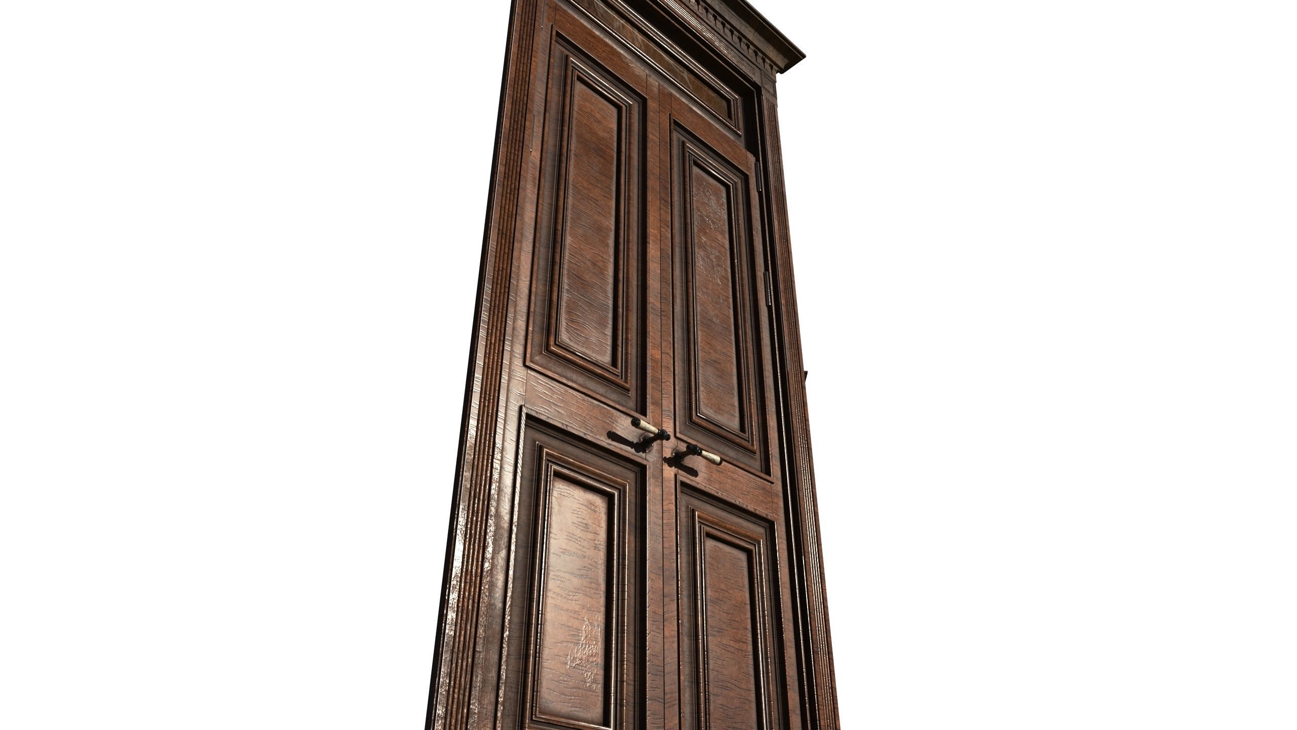 Classic residential building for the European Street 3 3D model 3D model_9