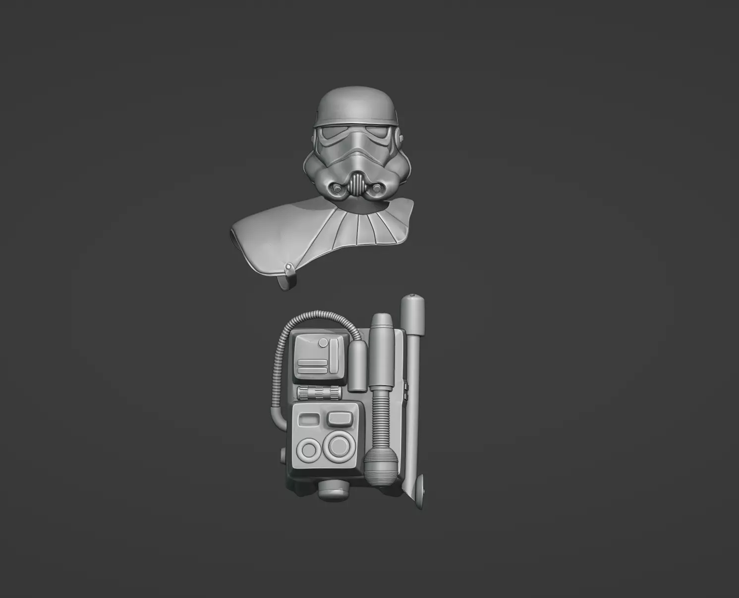 Sandtrooper SE One-Twelfth Scale Kit 3D print model_0