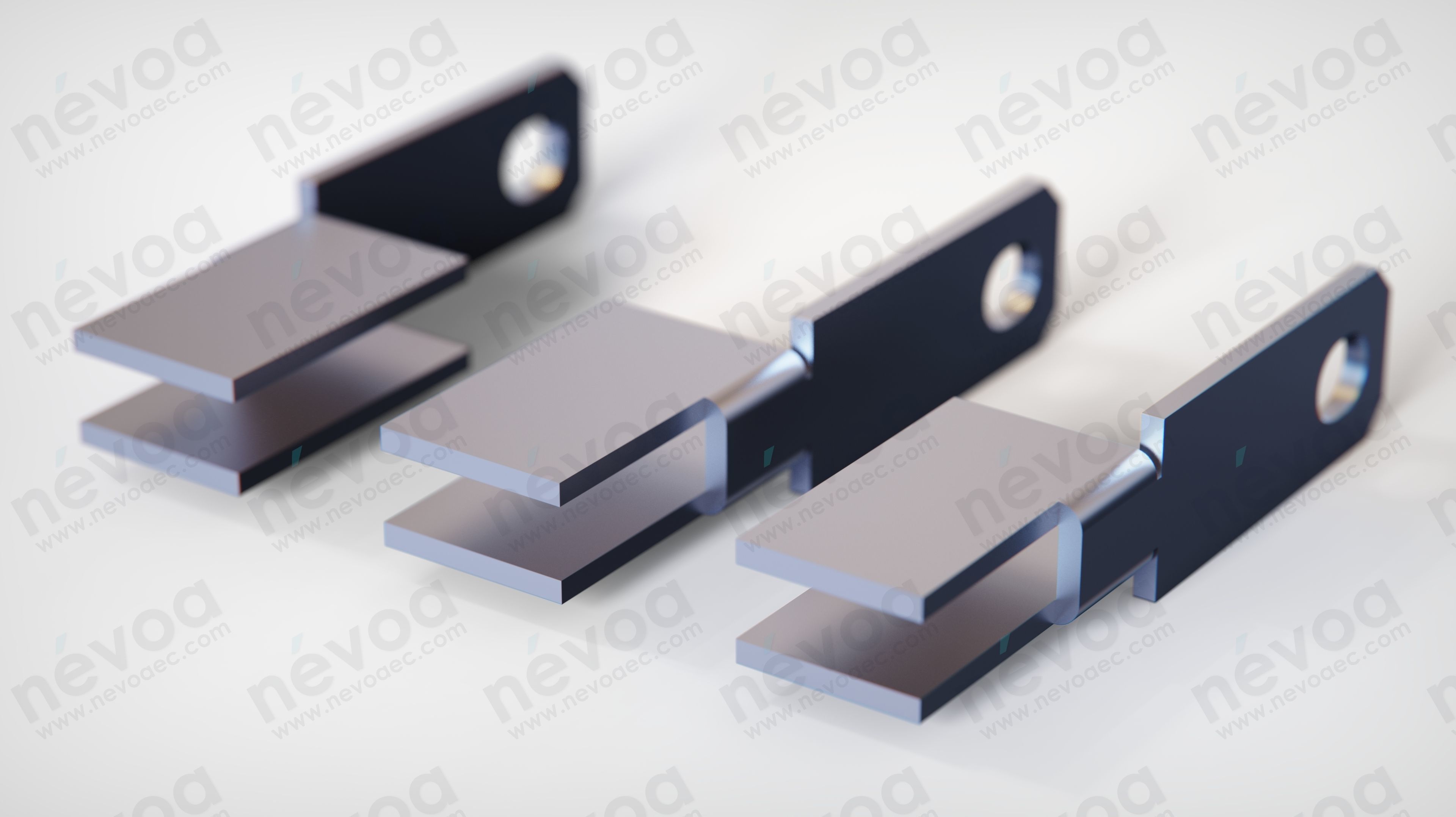 IEC Connectors - PX0592-15-63 - Snap Fit to Panel Outlet 3D model_2