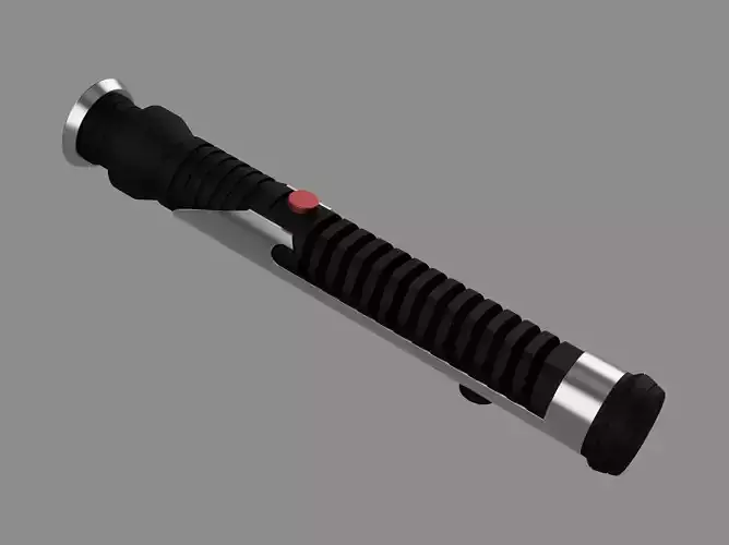 Qui Gon Jinn Lightsaber - 3D Print STL File 3D print model