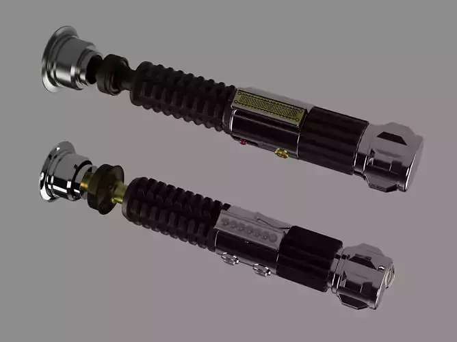 Obi Wan Kenobi Third Lightsaber - 3D Print STL File