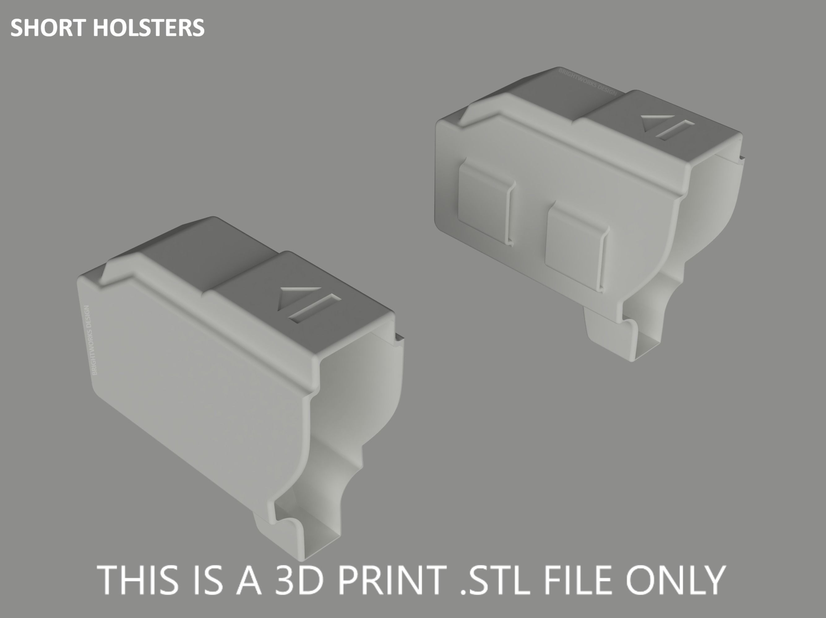 Clone Trooper DC-17 Blaster Pistol Pack 3D print model_4