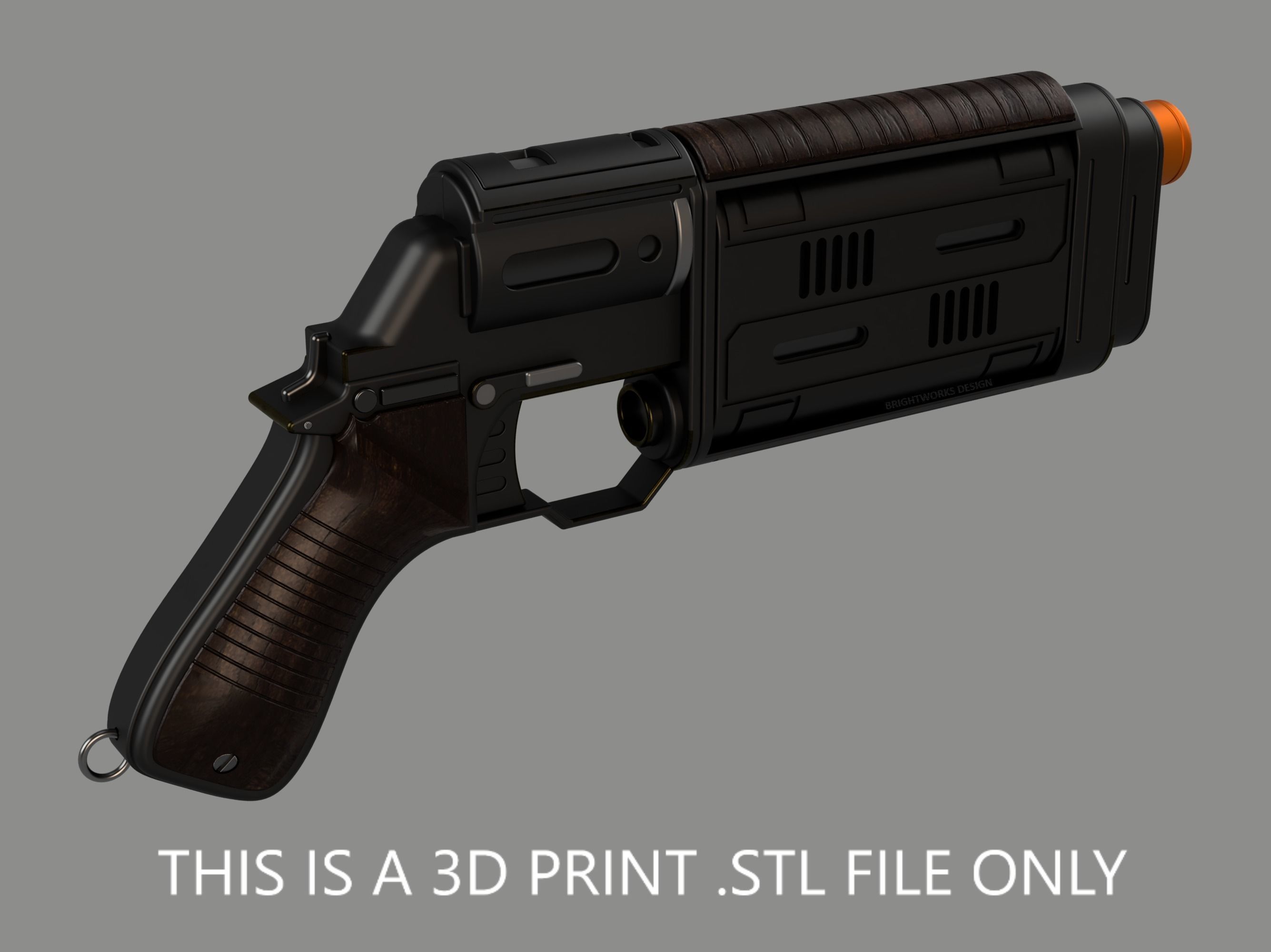 Andor - MW20 Bryar Blaster Pistol - 3D Print STL File 3D model 3D ...