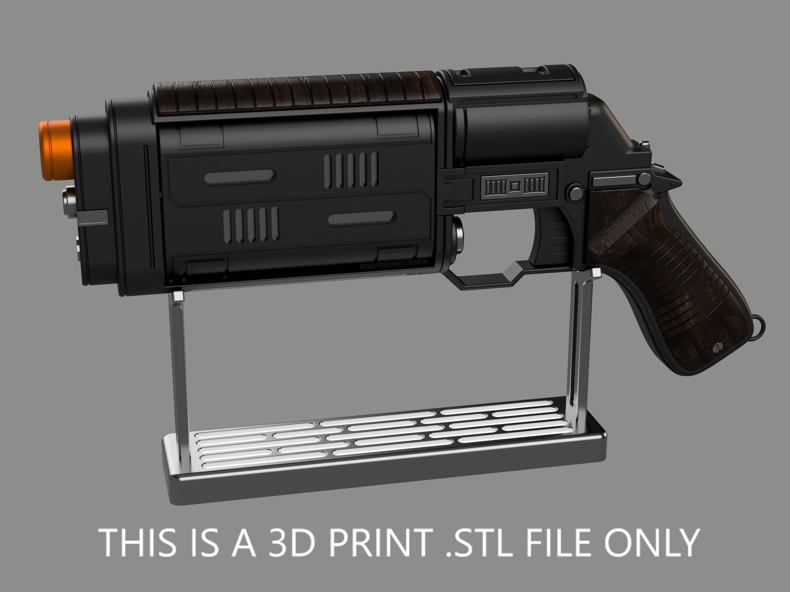 Andor - MW20 Bryar Blaster Pistol - 3D Print STL File 3D model 3D ...