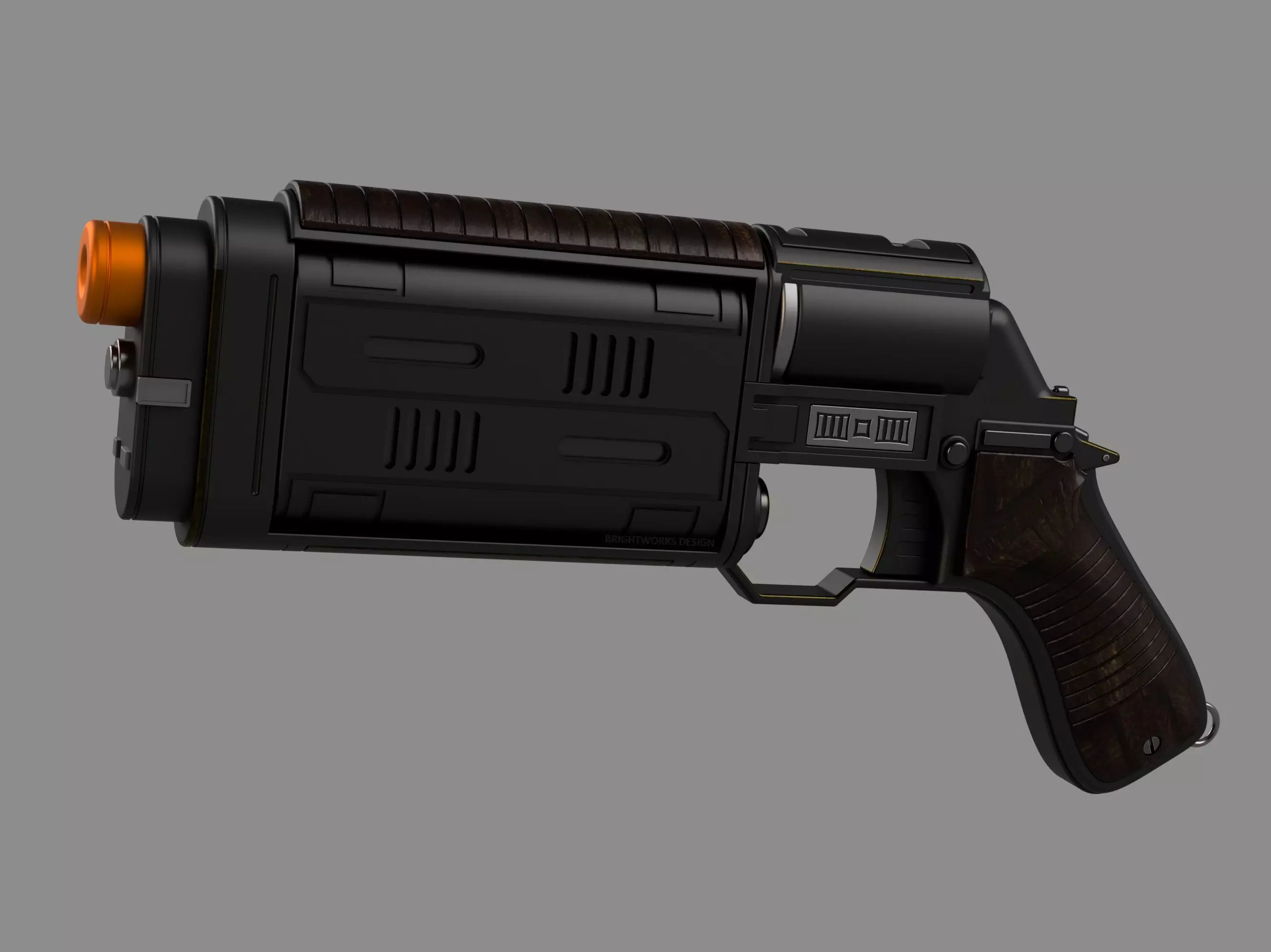 Andor - MW20 Bryar Blaster Pistol - 3D Print STL File 3D print model