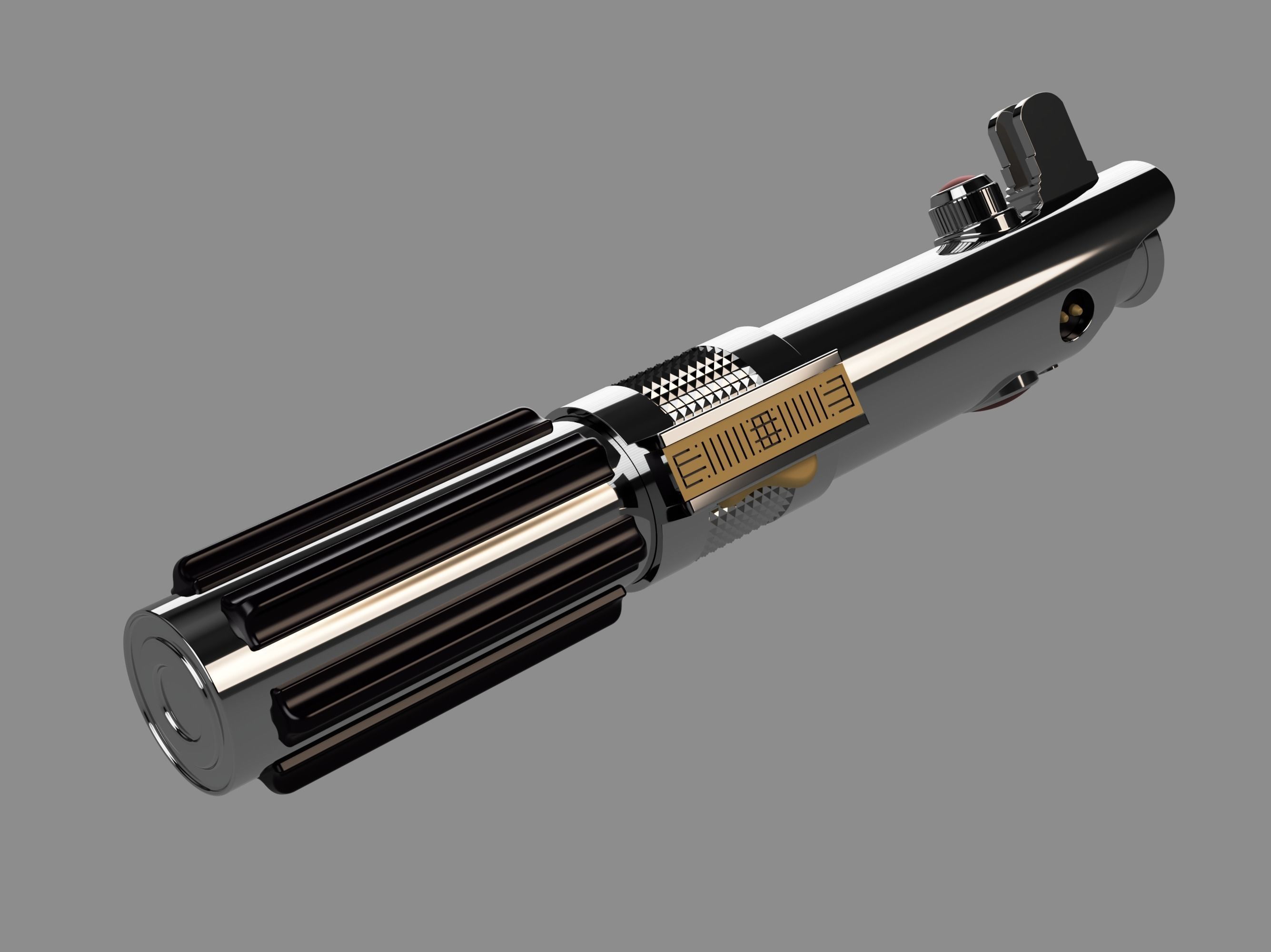 Anakin Skywalker Lightsaber - 3D Print STL File 3D print model_1