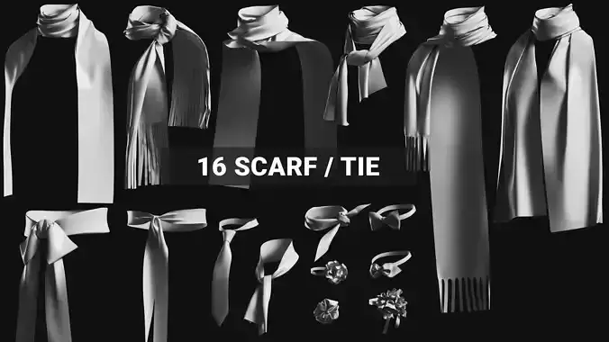 Basemesh Scarf Tie Collection