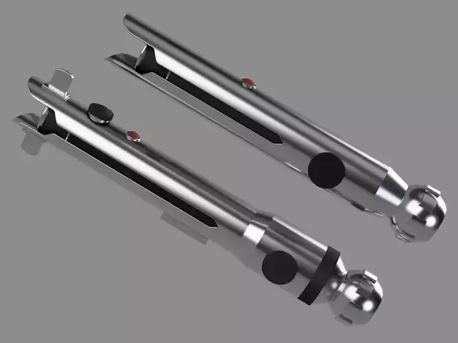 Ahsoka Tano Clone Wars Lightsabers - 3D Print STL File