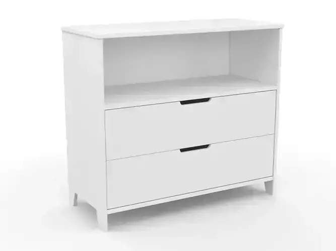White cabinet