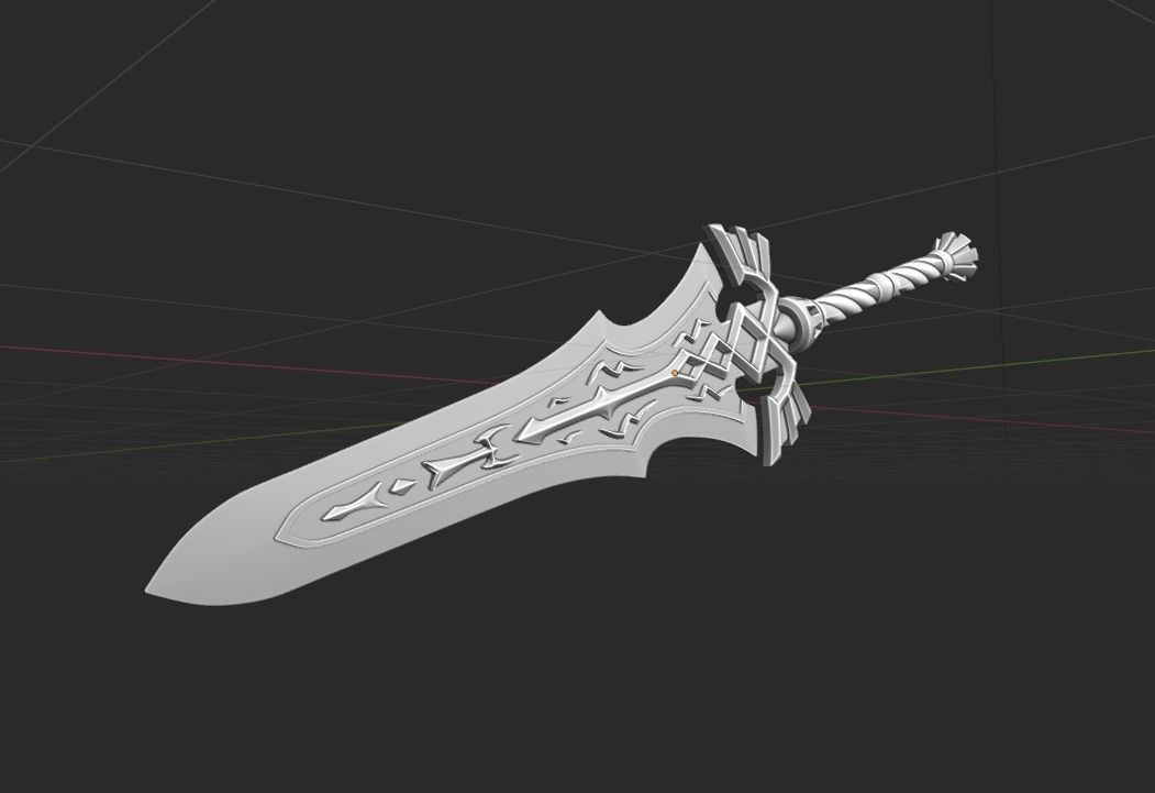 Royal Claymore 3D print model_8