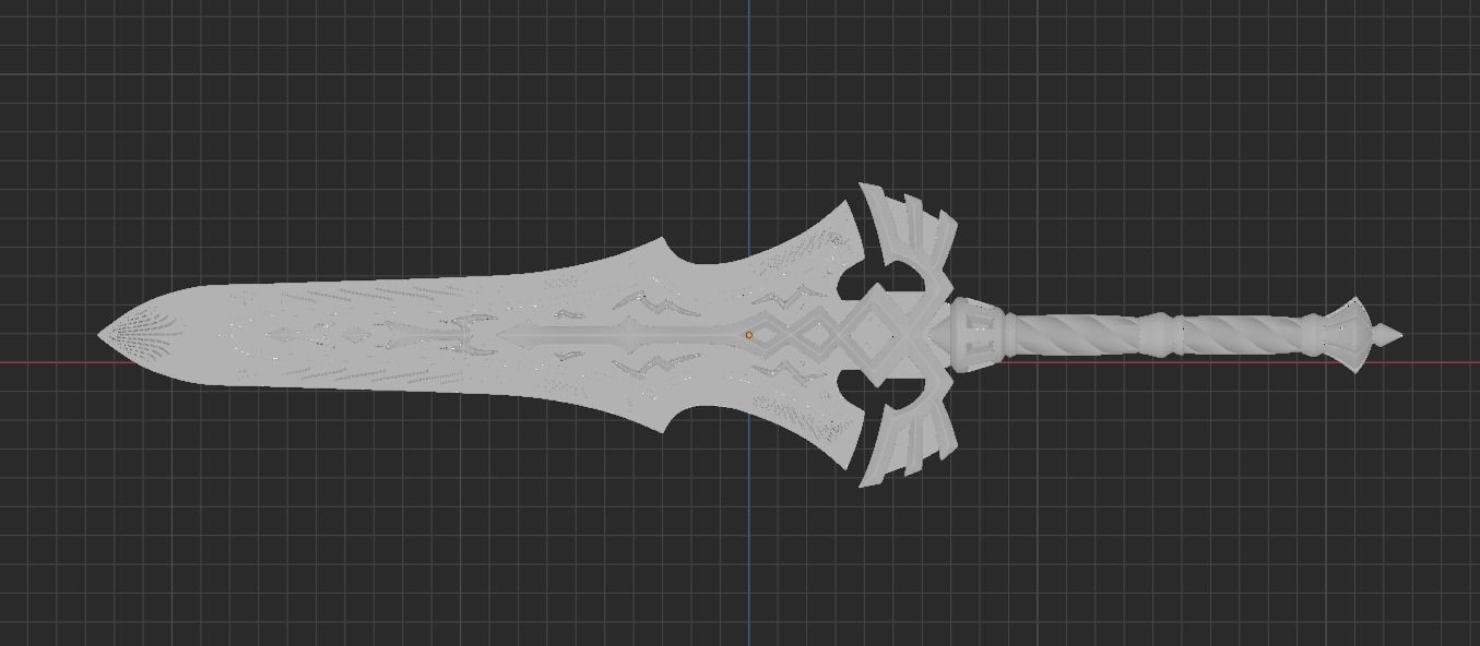 Royal Claymore 3D print model_6