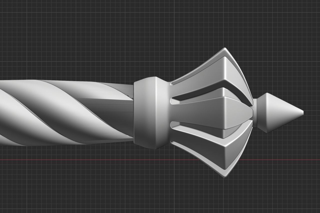 Royal Claymore 3D print model_5